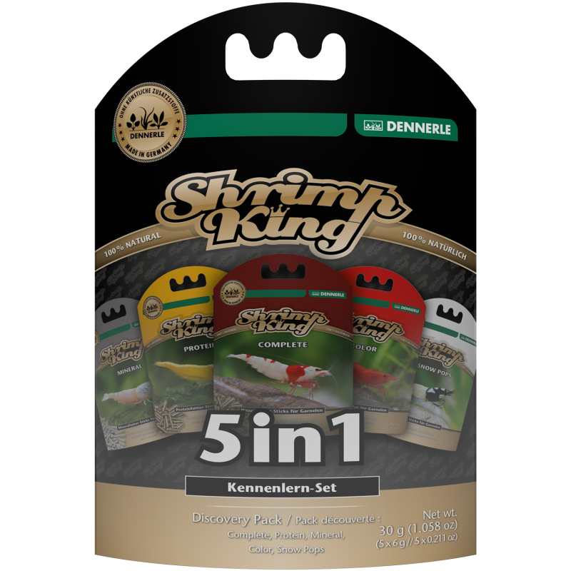 Dennerle Shrimp King 5in1, 30 g, alimentacao. Comprar em Portugal