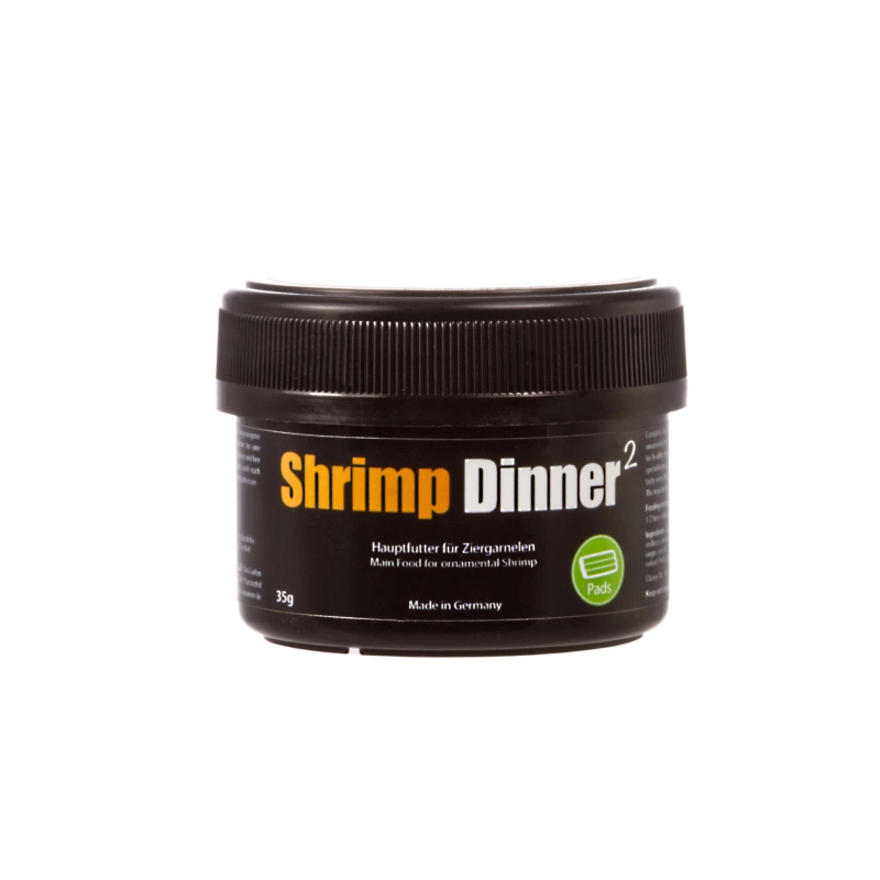Embalagem de 35 g do alimento GlasGarten Shrimp Dinner 2